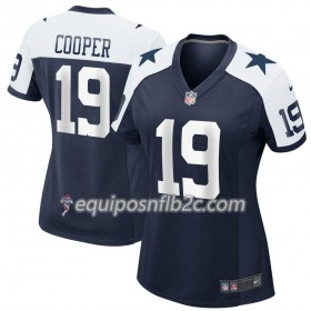 Camiseta Mujer NFL Dallas Cowboys Amari Cooper 19 Nike Throwback Alternate 